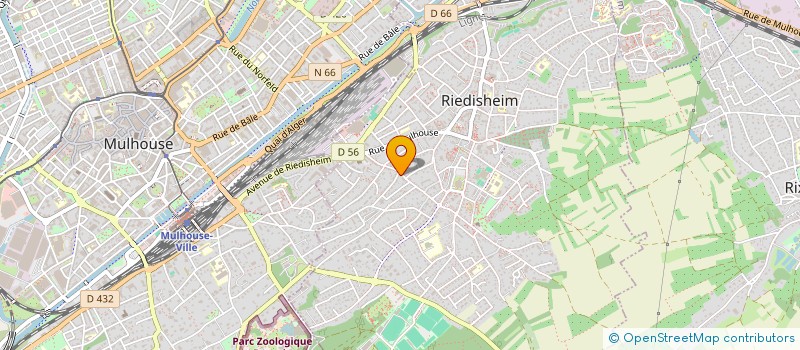 localisation de l'entreprise SCI TOLIVE  RIEDISHEIM