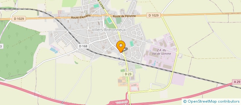 localisation de l'entreprise SCI TOLOTTI  MERICOURT-L'ABBE