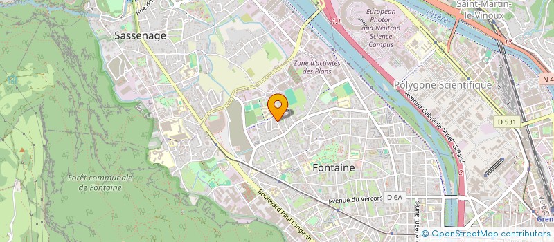 localisation de l'entreprise SCI  TOM  FONTAINE