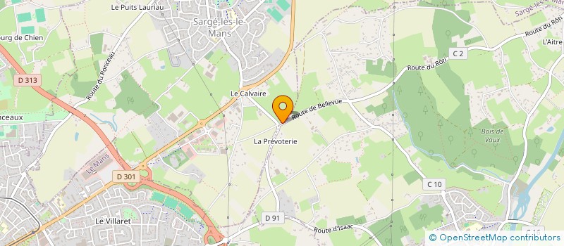 localisation de l'entreprise SCI TOM  SAINT-PAVACE