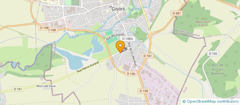 localisation de l'entreprise SCI TOM à GISORS