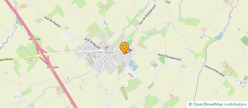 localisation de l'entreprise SCI TOM à HERZEELE