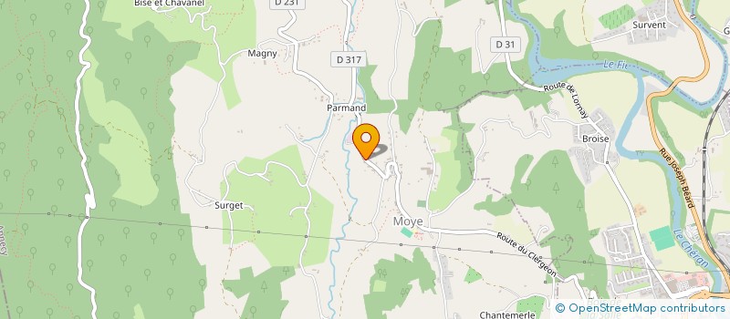 localisation de l'entreprise SCI TOM  MOYE