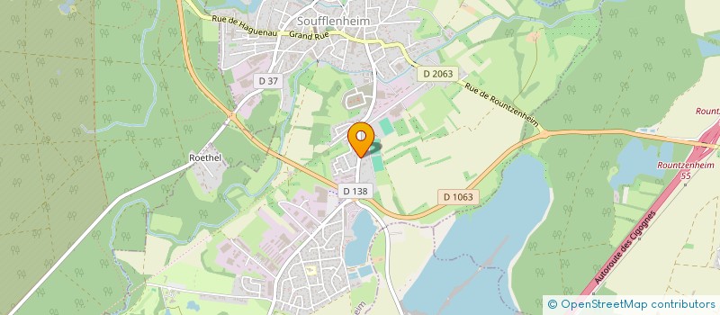 localisation de l'entreprise SCI TOM  SOUFFLENHEIM