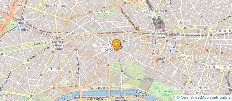 localisation de l'entreprise SCI TOM  PARIS