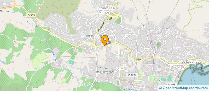 localisation de l'entreprise SCI TOM à BORMES-LES-MIMOSAS