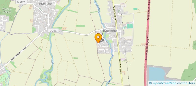 localisation de l'entreprise SCI TOM  BATTENHEIM