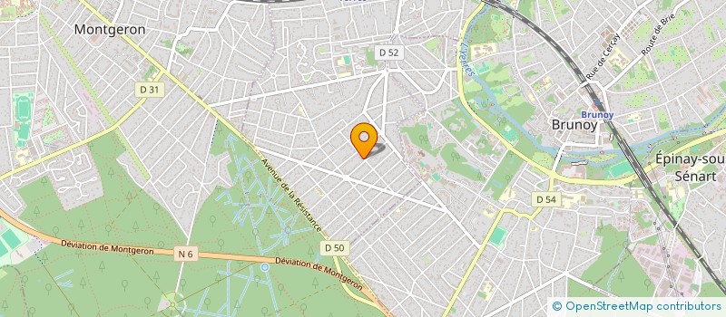 localisation de l'entreprise SCI TOM-FLO  YERRES