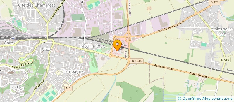 localisation de l'entreprise SCI TOM K à LAON