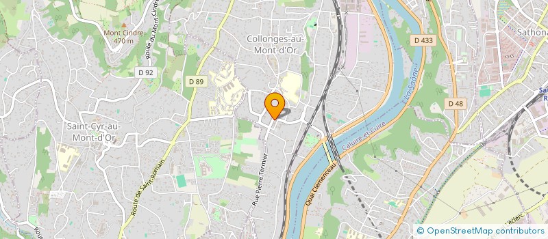 localisation de l'entreprise SCI TOM & LUC  COLLONGES-AU-MONT- D OR