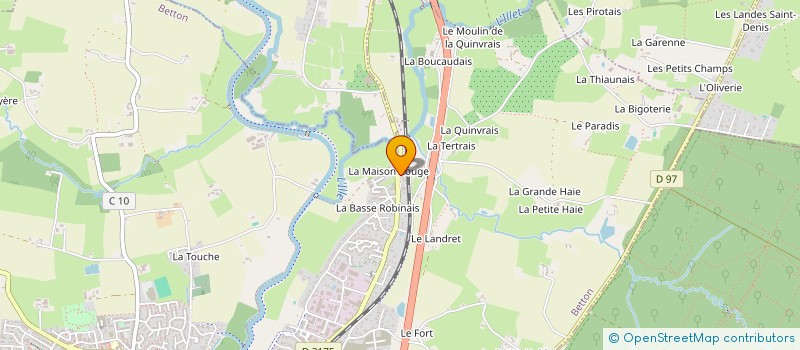 localisation de l'entreprise SCI TOM MARCEAU  SAINT-DOMINEUC