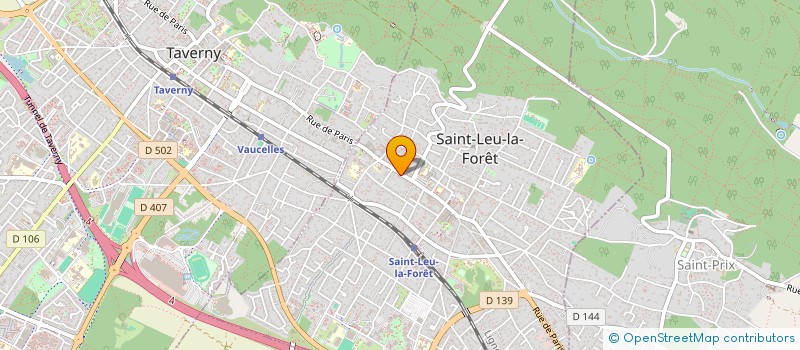 localisation de l'entreprise SCI TOM - MEL  SAINT-LEU-LA-FORET