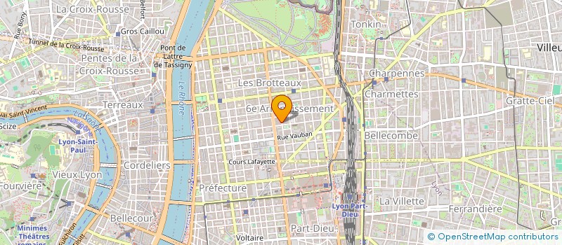 localisation de l'entreprise SCI TOM POUCE  LYON