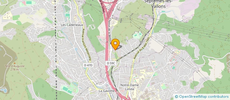 localisation de l'entreprise SCI TOM POUCE à SEPTEMES-LES-VALLONS