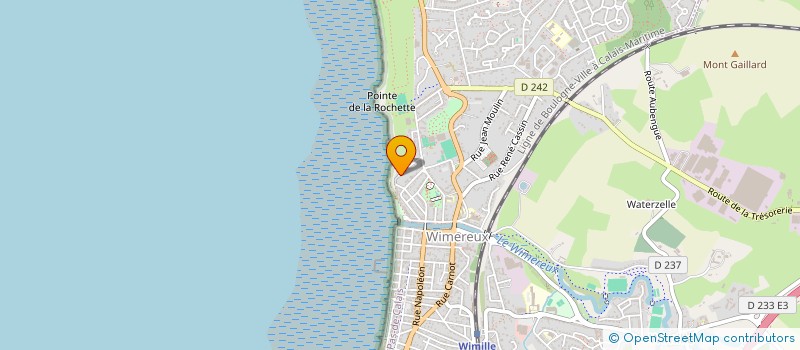 localisation de l'entreprise SCI TOM SAWYER  WIMEREUX