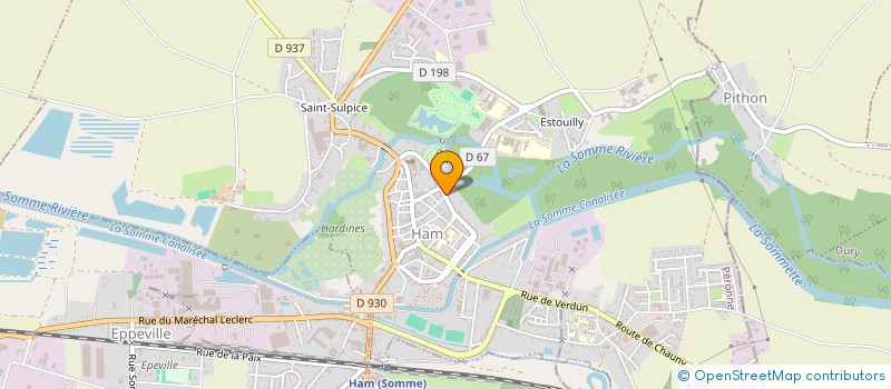 localisation de l'entreprise SCI TOMA à HAM