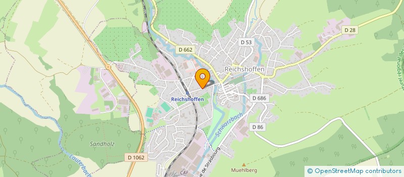 localisation de l'entreprise SCI TOMALEA  REICHSHOFFEN