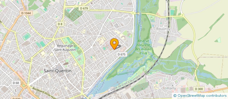 localisation de l'entreprise SCI TOMALEX à SAINT-QUENTIN
