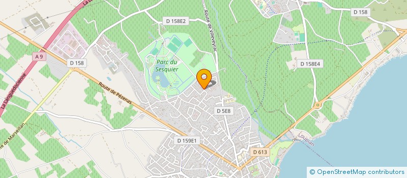 localisation de l'entreprise SCI TOMALIS à MEZE