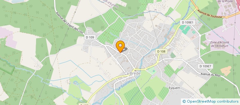 localisation de l'entreprise SCI TOMANGELY  LA BREDE