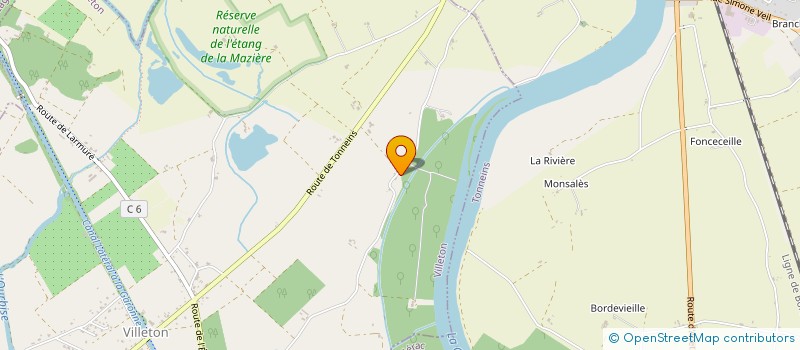 localisation de l'entreprise SCI TOMANIDA  TONNEINS