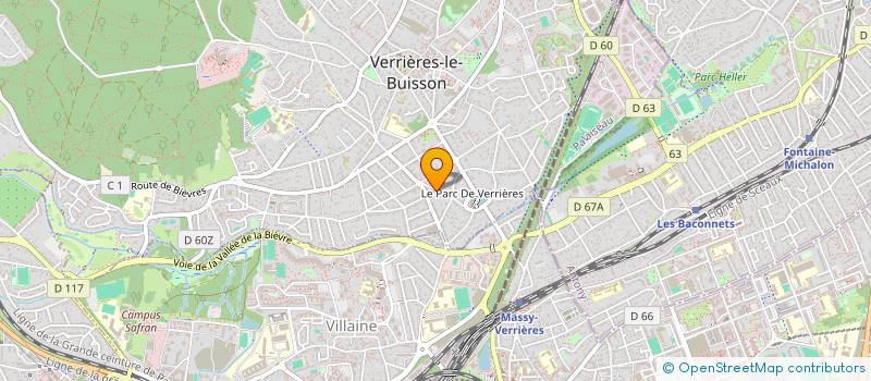 localisation de l'entreprise SCI TOMAR à VERRIERES-LE-BUISSON
