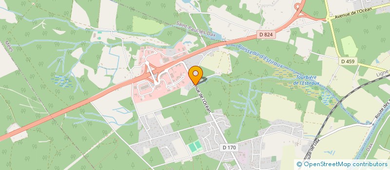 localisation de l'entreprise SCI TOMARINE  MEES