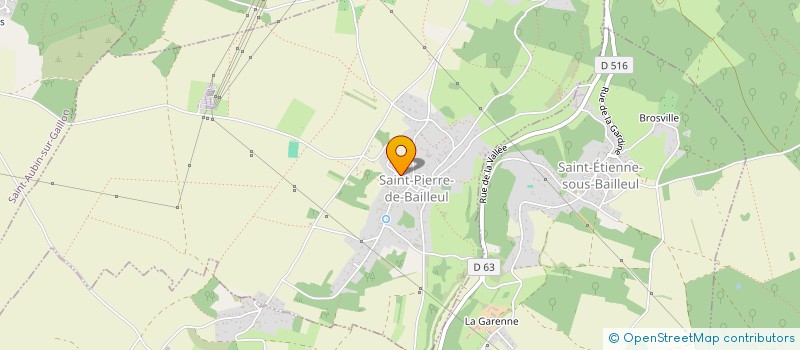 localisation de l'entreprise SCI TOMART  SAINT-PIERRE-DE-BAILLEUL