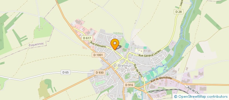 localisation de l'entreprise SCI TOMASIK  CONTY