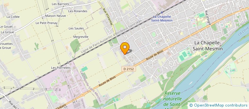 localisation de l'entreprise SCI TOMAT  LA CHAPELLE-SAINT-MESMIN