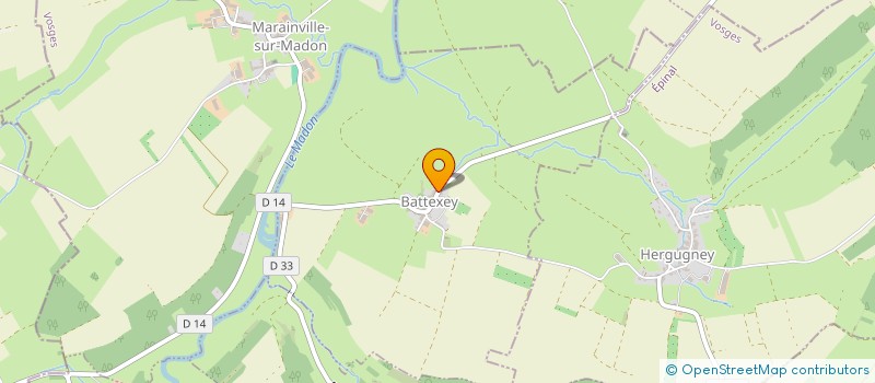 localisation de l'entreprise SCI TOMBOIS  BATTEXEY