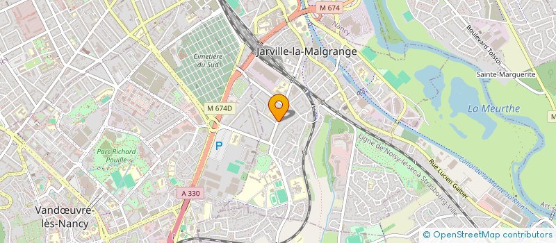 localisation de l'entreprise SCI TOMCA  JARVILLE-LA-MALGRANGE