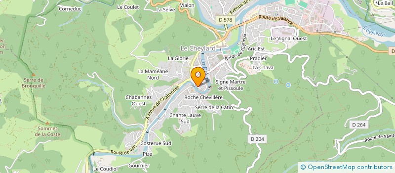 localisation de l'entreprise SCI TOMELOU  SAINT MICHEL D'AURANCE