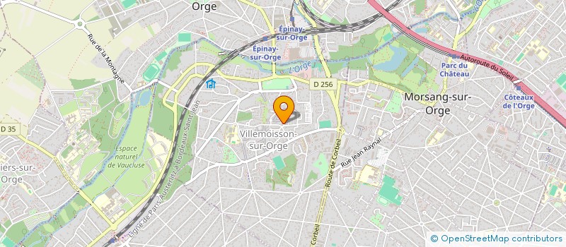 localisation de l'entreprise SCI TOMELSA à VILLEMOISSON-SUR-ORGE