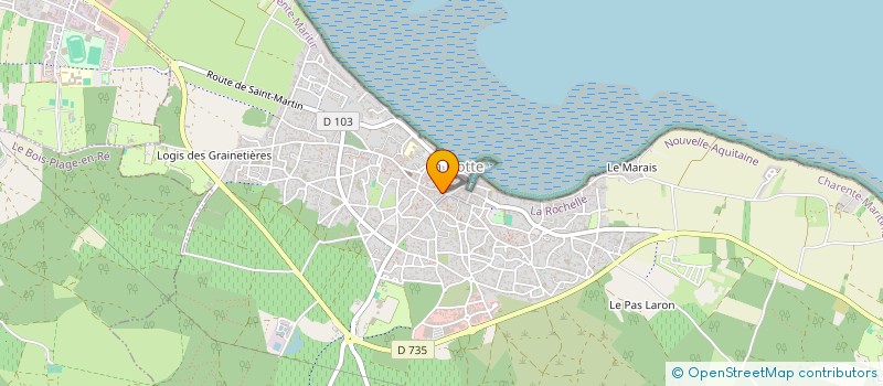 localisation de l'entreprise SCI TOMEMARILOU  LA FLOTTE