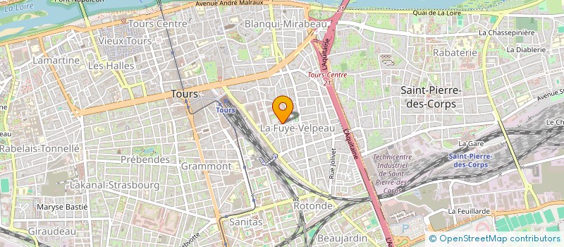 localisation de l'entreprise SCI TOMETTE  TOURS