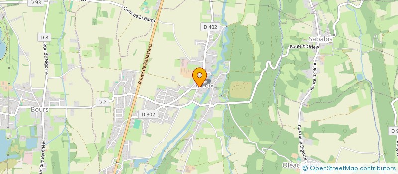 localisation de l'entreprise SCI TOMEZZOLI  CHIS