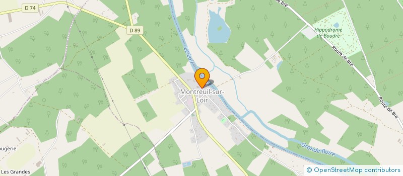 localisation de l'entreprise SCI TOMFI  LOIRE-AUTHION