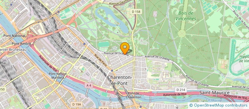 localisation de l'entreprise SCI TOMHEI  CHARENTON-LE-PONT