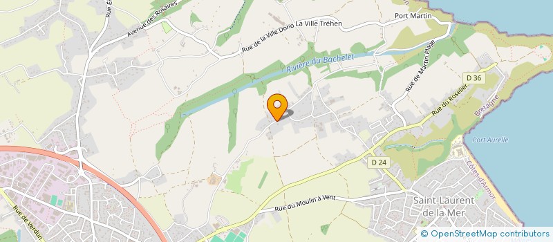 localisation de l'entreprise SCI TOMI  PLERIN