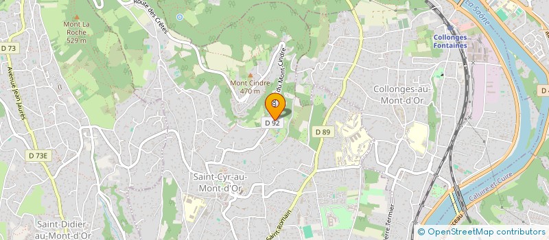 localisation de l'entreprise SCI TOMI  SAINT-CYR-AU-MONT-D'OR