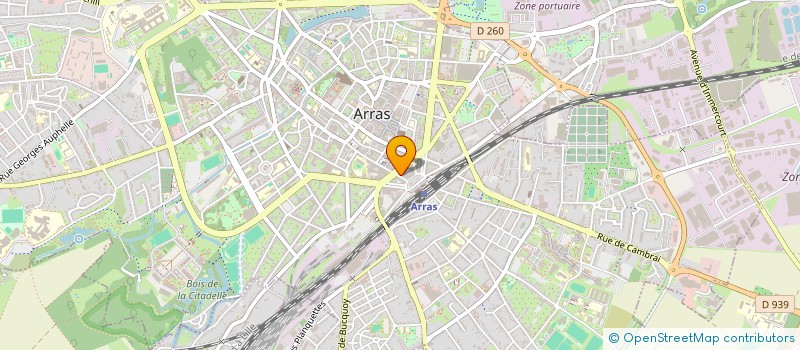 localisation de l'entreprise SCI TOMITAKI à ARRAS