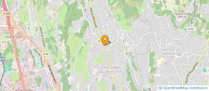 localisation de l'entreprise SCI TOMLAU  SAINT-DIDIER-AU-MONT-D'OR