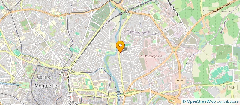 localisation de l'entreprise SCI TOMLECHA  MONTPELLIER
