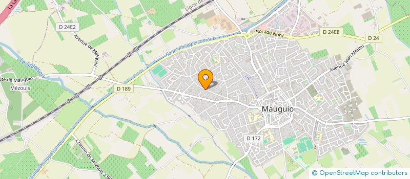 localisation de l'entreprise SCI TOMLI IMMO  MAUGUIO