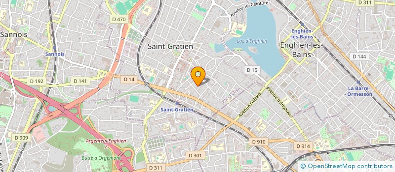 localisation de l'entreprise SCI TOMMASI TCHENG  SAINT-GRATIEN