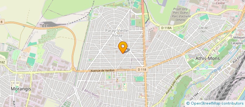 localisation de l'entreprise SCI TOMMASO à PARAY-VIEILLE-POSTE