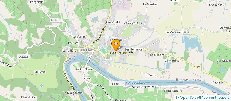 localisation de l'entreprise SCI TOMMAT  GINESTET