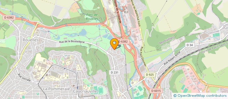 localisation de l'entreprise SCI TOMMY  HARFLEUR