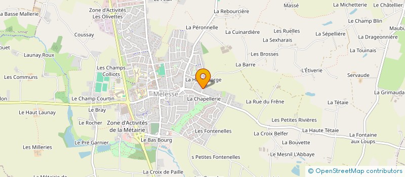 localisation de l'entreprise SCI TOMOTIS  MELESSE